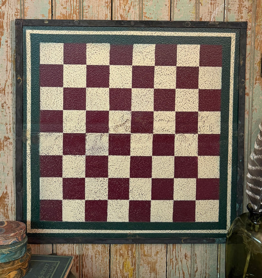 X61 Tin Hand-painted Checkerboard