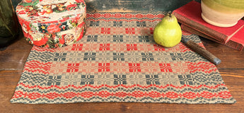 PM-PW-CH Parlor Weave Christmas Placemat