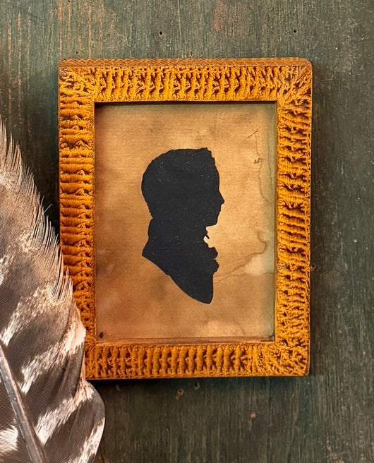 X43 Framed Boy Silhouette Print
