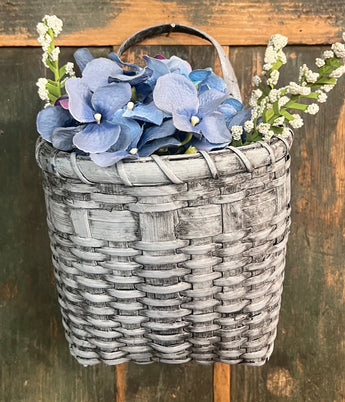 BG-B552 Light Blue Wall Basket