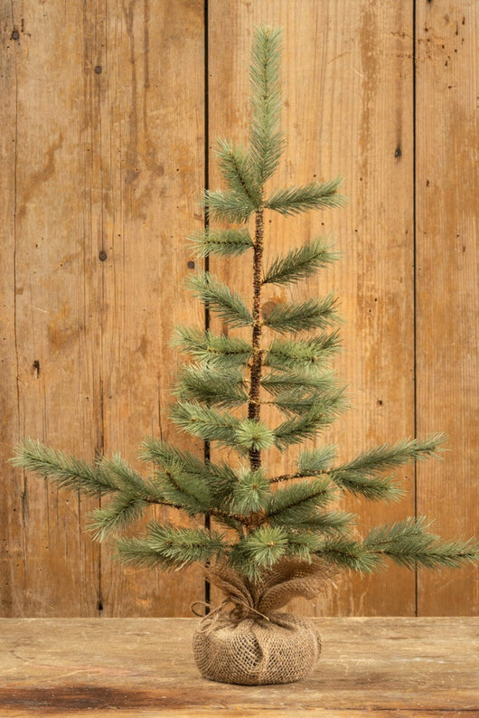 RA-137 Faux Pine Tree with Burlap Base