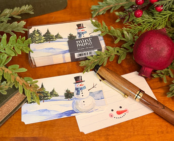 AB-16 Mini Notes - Snowman