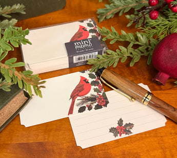 AB-18 Mini Notes - Cardinal & Holly