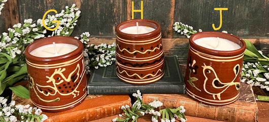 SJP-SDC3 Redware Soy Candle - Snickerdoodle