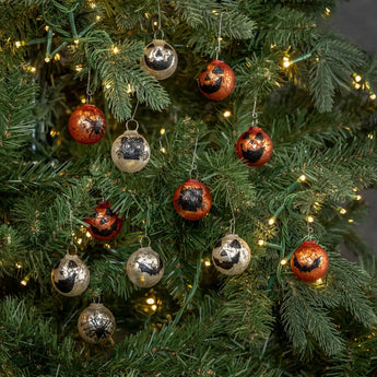 RA-HMO Halloween Mini Ornaments - Boxed Set of 12