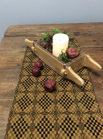 PC-TS-SB-MB Shadowbrook Table Square - Mustard & Black