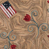 PD-109 Sweet Land Of Liberty Hooked Rug 2’x5’