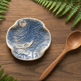 EAR-04 Blue Bird Spoon Rest