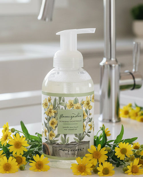 BI-F14 Flower Garden Foaming Hand Soap