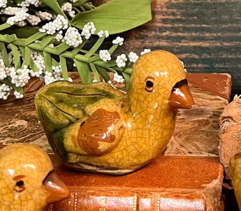GMS-1293 Shooner Redware Duckling Figurines