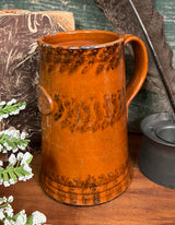 GMS-V81 Vintage Shooner Redware Tall Mug with Seal