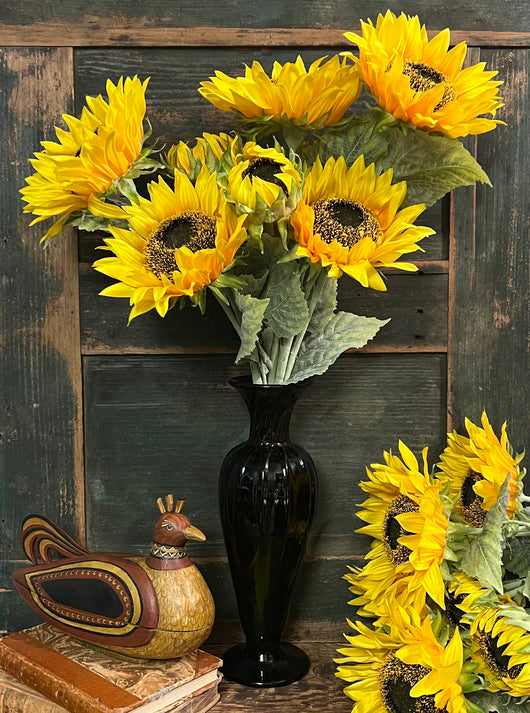 WI-01 Faux Sunflowers