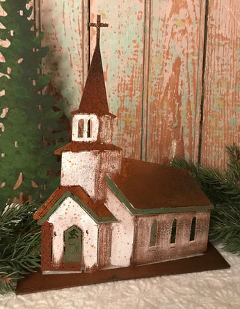 EG-SCH Standing Rusty Church