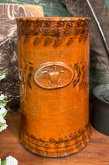 GMS-V81 Vintage Shooner Redware Tall Mug with Seal