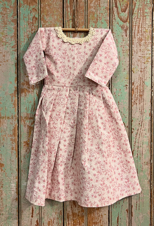 NV-628 Aged Pink Floral Dress