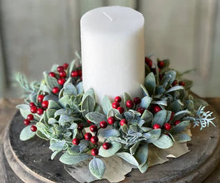 LH-72 Candle Ring - Berry Brights