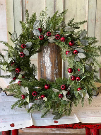 LH-62 22” Fireside Wreath