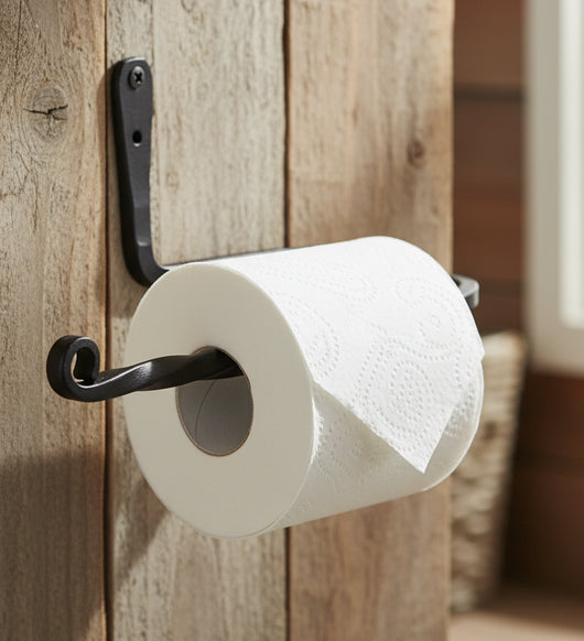 IR-TPB Iron Twisted Toilet Paper Holder
