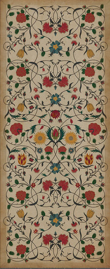 SP-24310 WB - Floral - Abigail 36x90 Vinyl Runner