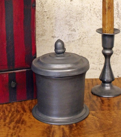TPH-TC Pewter Tobacco/Tea Canister