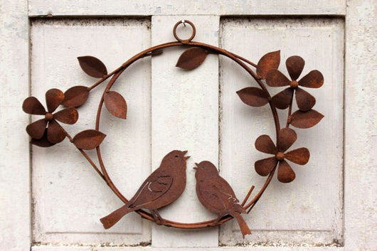 EG-SBW Rusty Songbird Wreath