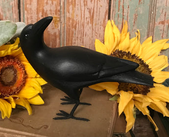AV-03B Hand-Carved & Painted Crow