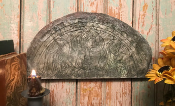 GI-1D Medium Plaster Tombstone Angel