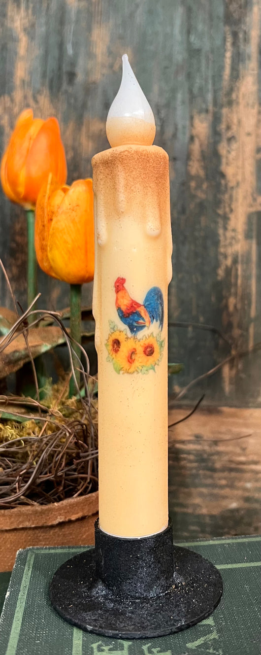 ST-05 Rooster Battery Operated Candle