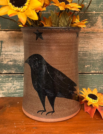 CC-2056 Pottery Crow Crock