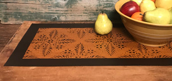 MH-TR-ED Edward Durant Canvas Table Runner`