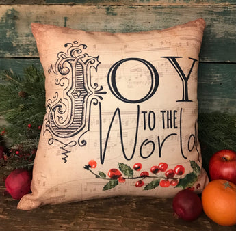 UP-03 Joy to The World Pillow
