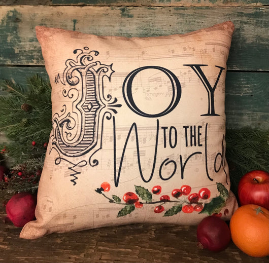 UP-03 Joy to The World Pillow