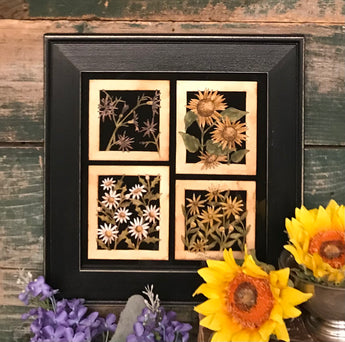 PJH-P02 Florals Framed Print