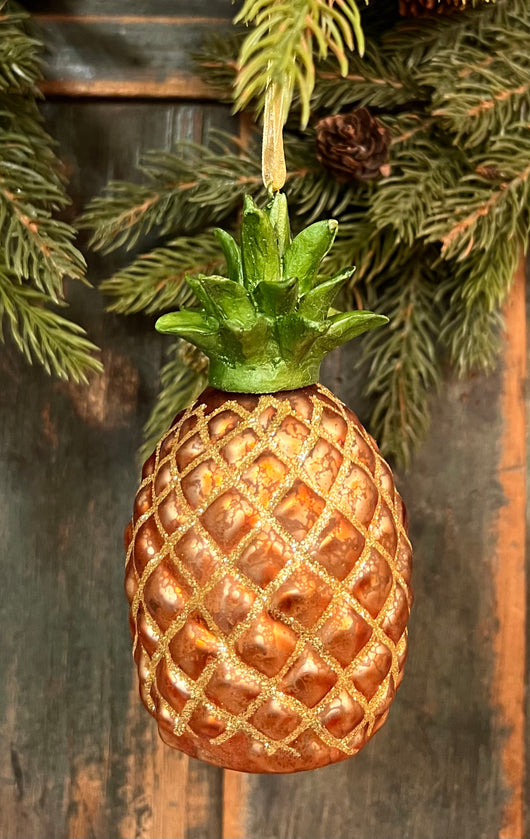PHC-03 Glass Pineapple Ornament