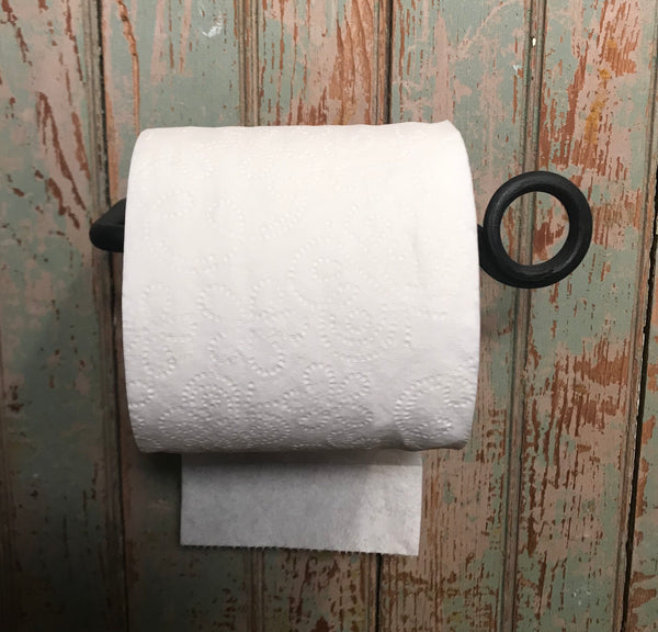 MM-THC Iron Toilet Paper Holder with Circle End