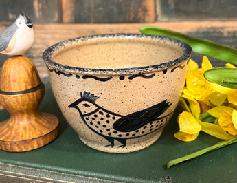 CC-2312 Pottery Bird Votive Cup