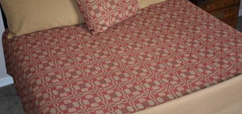 PC-KCO-RPK Red Patriot's Knot King Coverlet